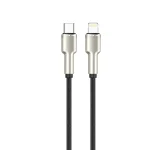کابل آلیاژ روی بافته شده USB-C به لایتنینگ 27 وات 1M - مشکی - برند گرین لاین Green lion - تصویر 2