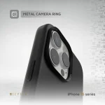 قاب سیلیکونی مایع IRIS MAGSAFE برای آیفون 16 پرو - مشکی - برند لِوِلو Levelo