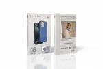کیف چرمی CUIR TWO TONE برای iPhone 16 PRO MAX- BLUE - برند لِوِلو Levelo - تصویر 19