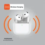 EARBUDS SOUNDTEC 4 با ENC نوع C - سفید - برند پرودو Porodo - تصویر 6