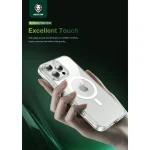 MAGSAFE CRYSTAL CLEAR CASE IPHONE 16 PLUS - CLEAR - برند گرین لاین Green lion - تصویر 2