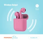 BLUE AIRPODS 2- PINK - برند پرودو Porodo - تصویر 5