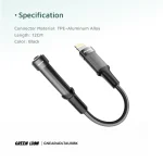 تبدیل لایتنینگ به AUX 3.5mm گرین لاین مدل GNEARADLTAUX - تصویر 2