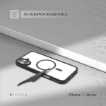 کیس انفرادی MAGSAFE برای آیفون 16 - مشکی - برند لِوِلو Levelo - تصویر 3