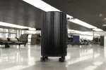 چمدان ABS 24 اینچی ORO و چمدان مسافرتی سبک - مشکی - برند لِوِلو Levelo - تصویر 4