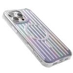 CASE MAGSAFE CABIN FOR IPHONE 16 PRO MAX - IRIDESCENT - برند لِوِلو Levelo - تصویر 14