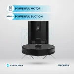 ROBO VACUUM CLEANER 4000PA 4000MAH با داک شارژ و تخلیه خودکار - برند پاورولوژی Powerology - تصویر 17
