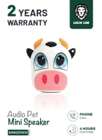 AUDIO PET MINI SPEAKER - COW - برند گرین لاین Green lion - تصویر 3