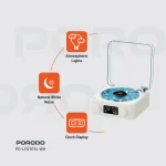 LIFESTYLE WAVE WHITE NOISE SPEAKER BLUETOOTH 1500MAH - WHITE - برند پرودو Porodo - تصویر 13