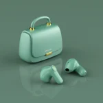EARBUDS بی سیم واقعی QUEEN'S - سبز - برند گرین لاین Green lion - تصویر 2
