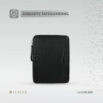 آستین لپ تاپ CRISTALLO BOOKTYPE - مشکی - برند لِوِلو Levelo - تصویر 10