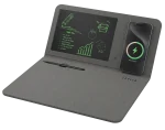 پد ماوس POWERDECK با برد داخلی و شارژر بی سیم - خاکستری - برند لِوِلو Levelo - تصویر 6