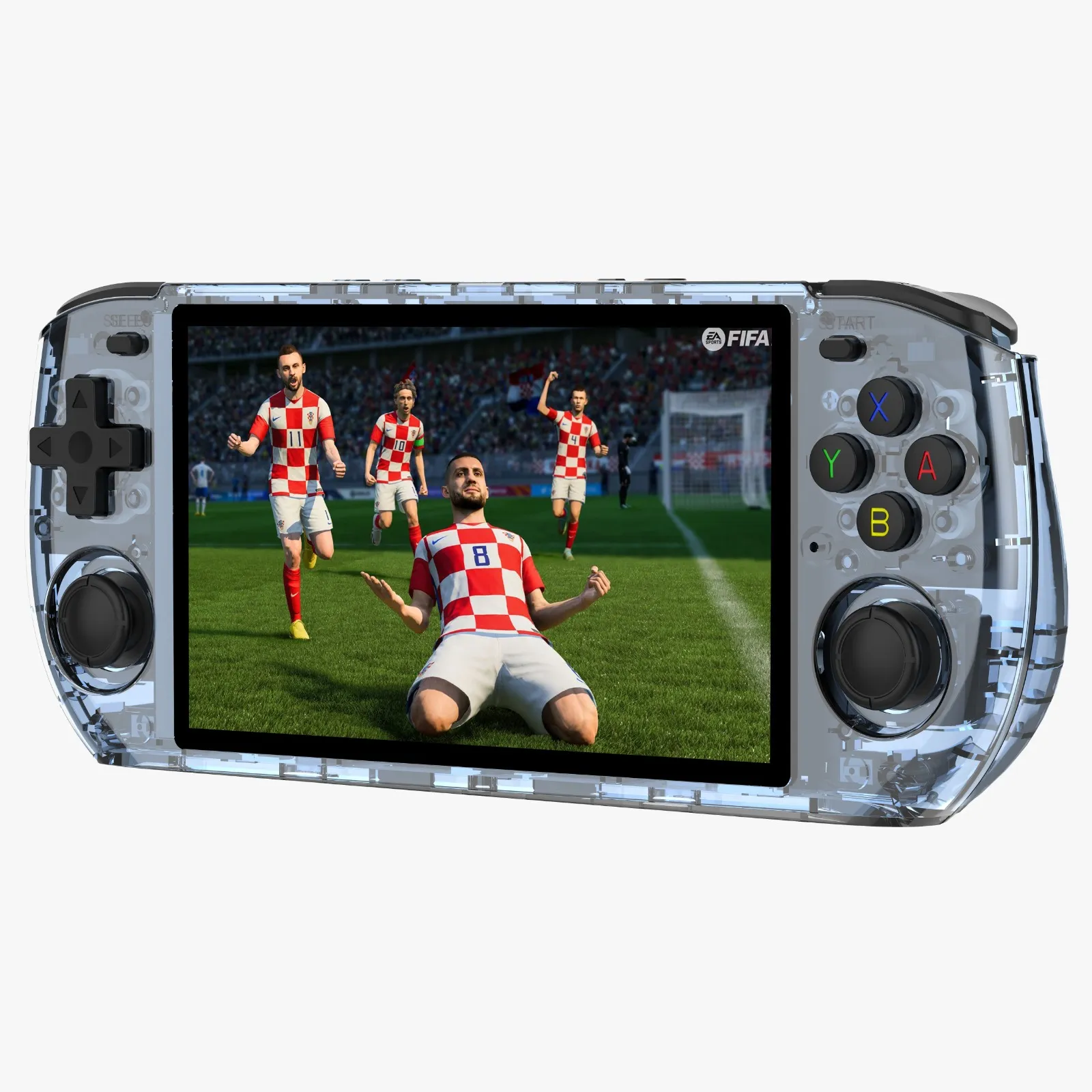کنسول بازی دستی شفاف 5 اینچی IPS با وضوح بالا 128G 400MAH- - برند پرودو گیمینگ Porodo gaming کنسول بازی دستی شفاف 5 اینچی IPS با وضوح بالا 128G 400MAH- - برند پرودو گیمینگ Porodo gaming - تصویر 1