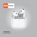 EARBUDS SOUNDTEC 4 با ENC نوع C - سفید - برند پرودو Porodo - تصویر 8