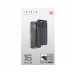 قاب دستگیره سیلیکونی GRAPHIA IMD برای iPhone 16 PRO - BLUE - برند لِوِلو Levelo - تصویر 14