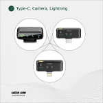 میکروفون بیسیم گرین لاین مدل GNGM85XMIC رنگ مشکی