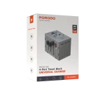 شارژر مسافرتی جهانی PORODO PD65W - خاکستری - برند پرودو Porodo - تصویر 8