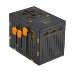 شارژر مسافرتی جهانی PORODO PD65W - خاکستری - برند پرودو Porodo - تصویر 5