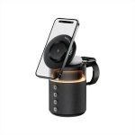 شارژر وایرلس 3 کاره و اسپیکر بلوتوث گرین لاین مدل GN5N1WCH1