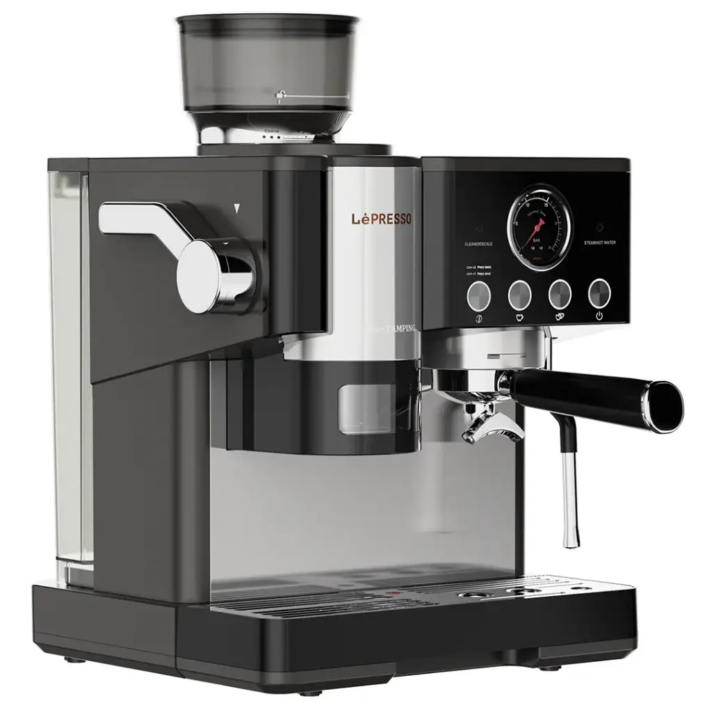Lepresso Semi-Automatic Coffee Machine اسپرسوساز نیمه صنعتی لپرسو مدل LPYKFY22D01BK ظرفیت ۲.۸ لیتری