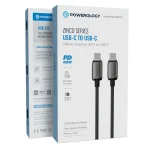 کابل USB-C به USB-C پاورولوژی مدل PWDC60D