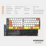 کیبورد بی سیم پرودو مدل PD-ETK03