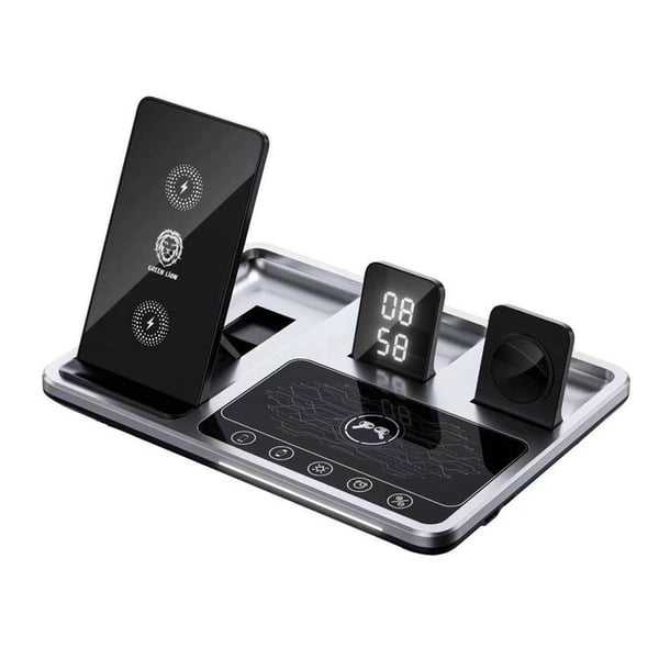 استند شارژ وایرلس چندکاره گرین لاین مدل GN4IN1WCS