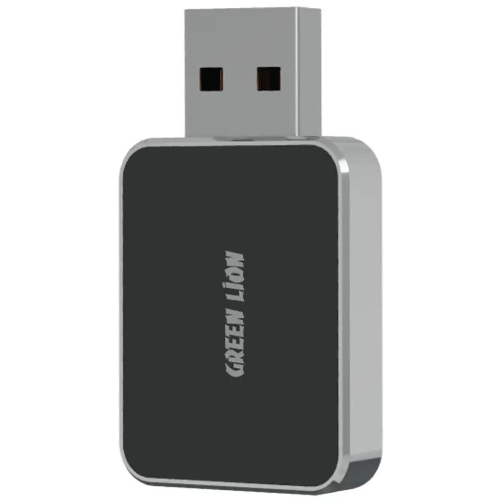 Green Lion Mini Wireless Adapter CarPlay & Android Auto دانگل بلوتوثی گرین لاین مدل GNMWLACPABK