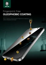 9H STEVE PRIVACY SCREEN PROTECTOR FOR IP 17 PRO - BLACK