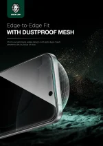 9H STEVE PRIVACY SCREEN PROTECTOR FOR IP 17 PRO - BLACK - تصویر 5