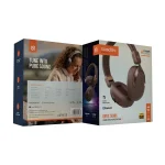 SOUNDTEC SMART WIRELESS HEADPHONE BT 5.3 WITH MICRO SD SUPPORT - BROWN - تصویر 2