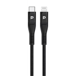 شارژر دیواری 25 وات پاورولوژی مدل PWP5525CTOLBK با کابل USB-C به Lightning