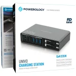 شارژر رومیزی 320 وات پاورولوژی مدل PWCUQC049BK