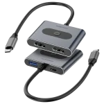 هاب تایپ سی 4 پورت پاورولوژی مدل PWFX2508AGY