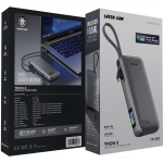 پاوربانک گرین لاین مدل GNTRX20P165GY با ظرفیت 20000 میلی آمپر ساعت