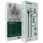 کابل شارژ 6 کاره گرین لاین مدل GN6N1CBLEBK