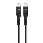شارژر دیواری 45 وات پاورولوژی مدل PWP4845ACTOCBK با کابل USB-C به USB-C