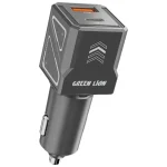 شارژر فندکی 60 وات گرین لاین مدل GNDVC12C