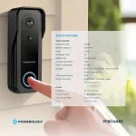 زنگ درب دوربین دار هوشمند پاورولوژی مدل PPBCHA85