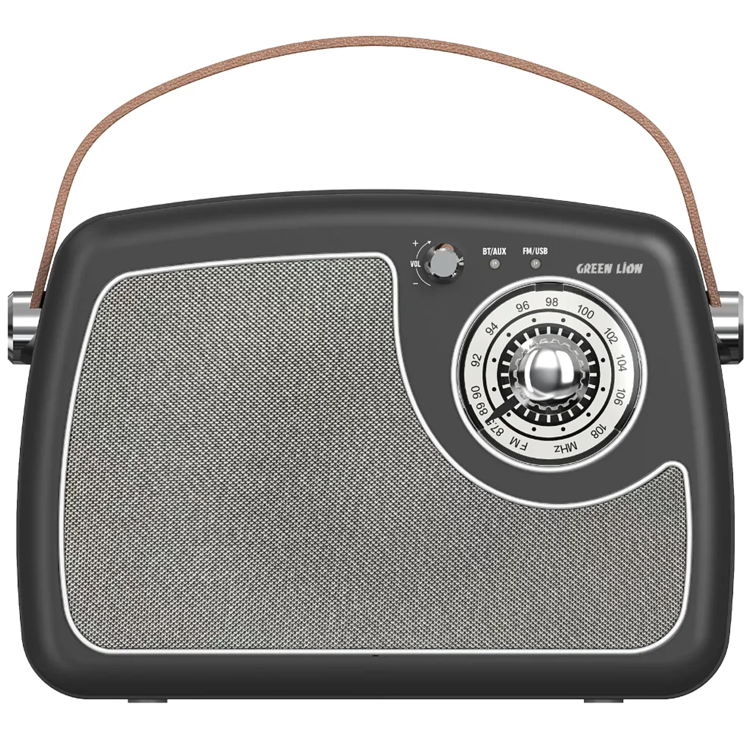 Retro Radio Speaker GNRETRDSPKBK - Bluetooth 5.3, Black Retro Radio Speaker GNRETRDSPKBK - Bluetooth 5.3, Black - تصویر 1