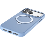 Kenton MagSafe Leather Case with Ring Kickstand for iPhone 18 Pro/17 Pro - Glacier - تصویر 7