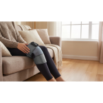 Knee Massager GNKNEMSGBK - Cordless, Heat Therapy, Black - تصویر 4