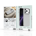 TROPEZ MagSafe Case with Metal Kickstand for iPhone 18/17 Pro - Silver - تصویر 8