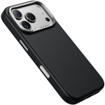 CORTINA MagSafe Case for iPhone 18 Pro Case, Raised Camera Guard, Anti-Scratch, Non-Slip, Metal Buttons - Black - تصویر 6