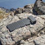 5-Panel Solar Power Bank GNSOL5PN30BK, 30000mAh, Solar 20W Charging - Black - تصویر 3