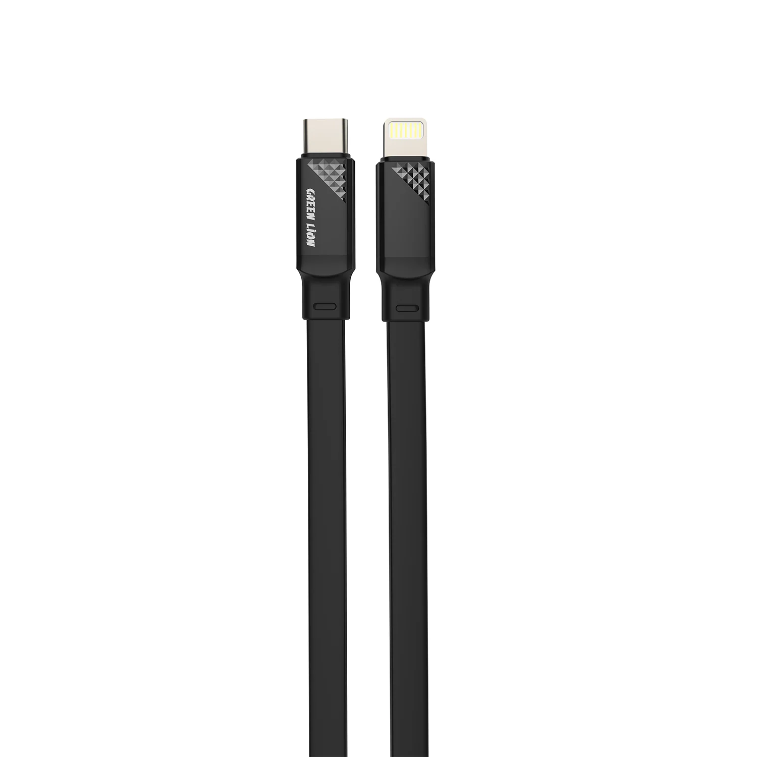 USB-C to Lightning Cable GNTPE1MC2LBK - TPE, Black USB-C to Lightning Cable GNTPE1MC2LBK - TPE, Black - تصویر 1