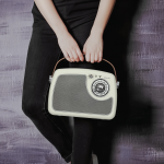 Retro Radio Speaker GNRETRDSPKCM - Bluetooth 5.3, Cream - تصویر 2