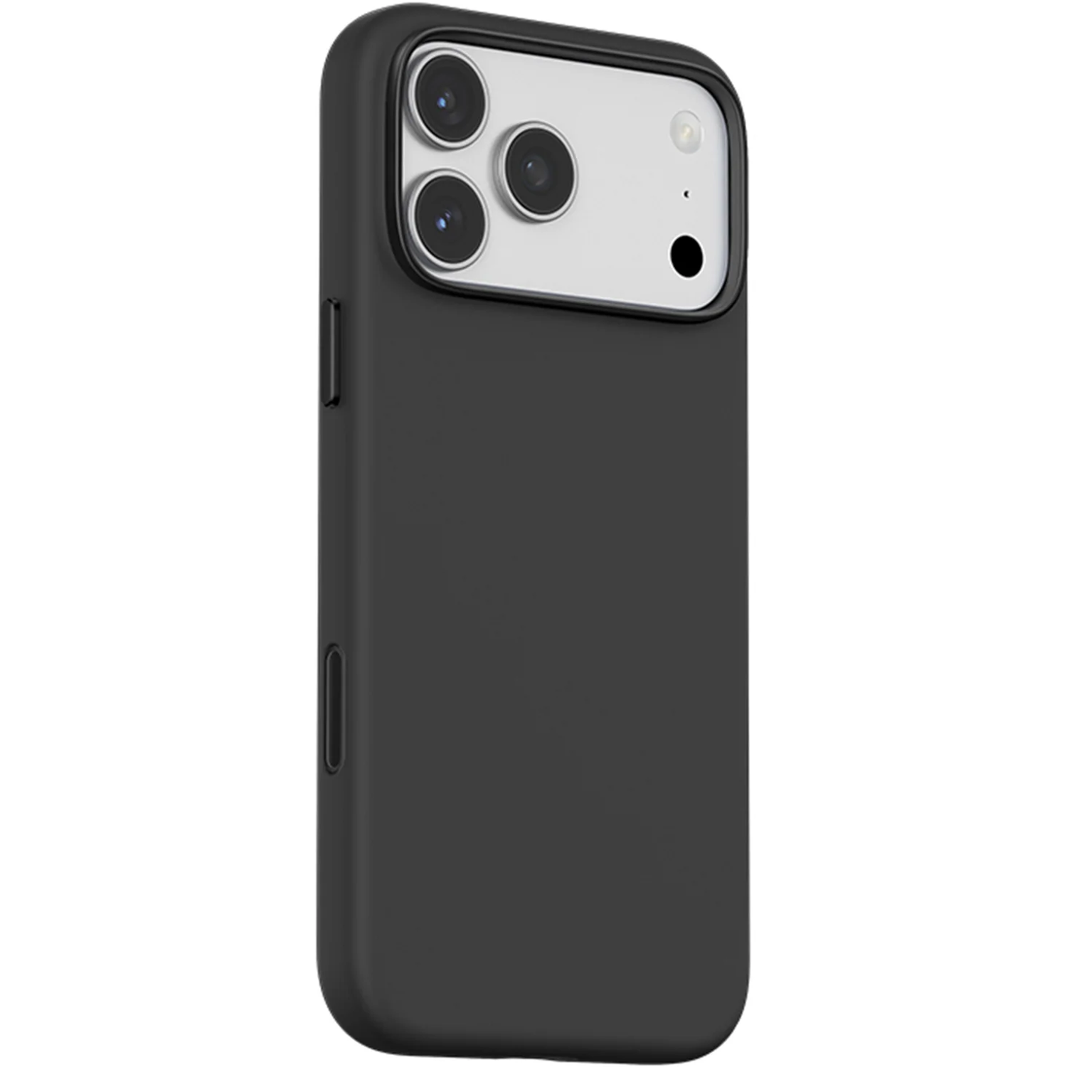 iPhone 18 Pro MagSafe Silicone Case, Scratch Resistant, Drop Tested - Black iPhone 18 Pro MagSafe Silicone Case, Scratch Resistant, Drop Tested - Black - تصویر 1