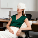 Head Massager GL-MG44 - Migraine & Stress Relief, Beige - تصویر 4