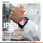 Smart Watch Glass PDSWXGY - ArmorX HD Clear, Gray - تصویر 8